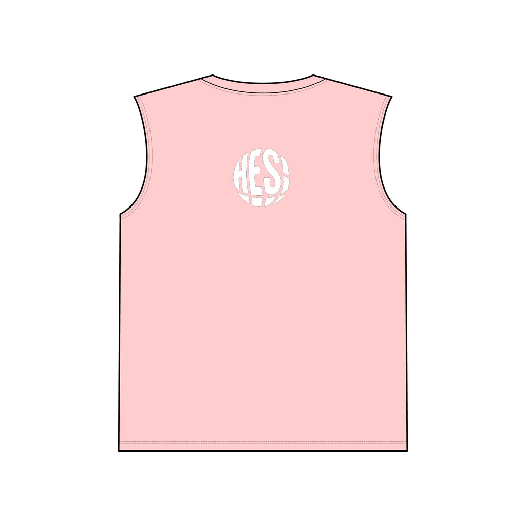 HES! Basketball Logo Muscle Tank