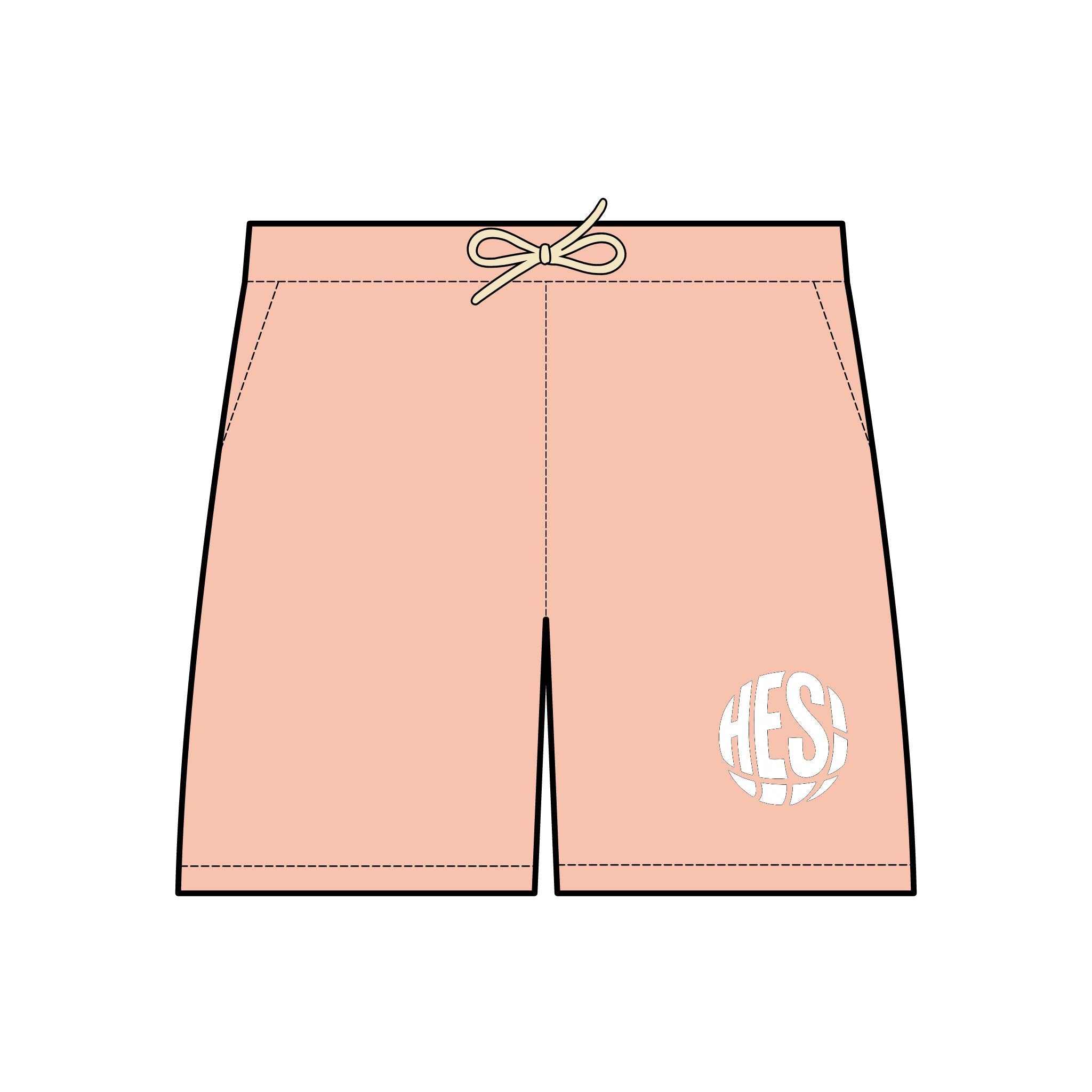 Lightweight Fleece Sweat Shorts — Monogram Circle Logo