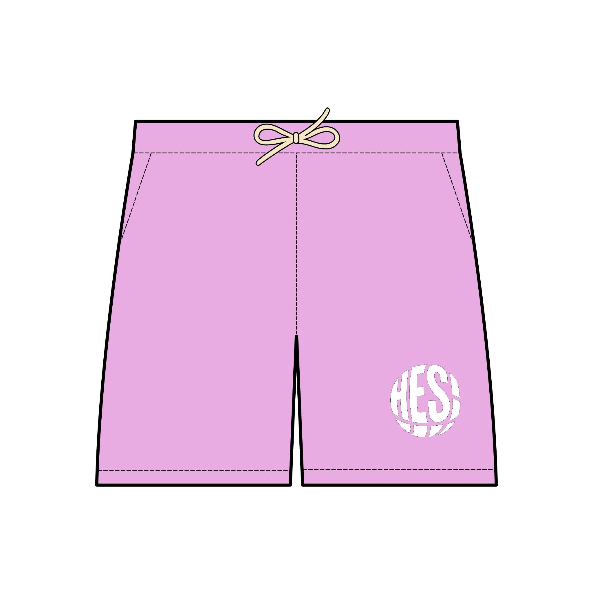 Lightweight Fleece Sweat Shorts — Monogram Circle Logo