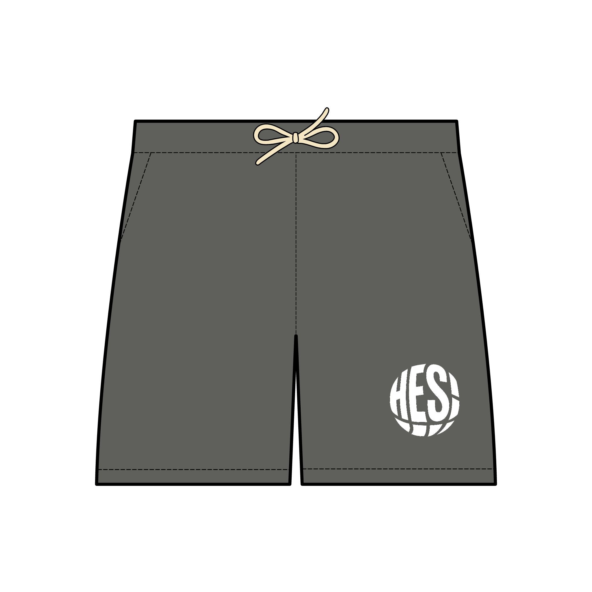 Lightweight Fleece Sweat Shorts — Monogram Circle Logo