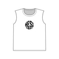 HES! Basketball Logo Muscle Tank