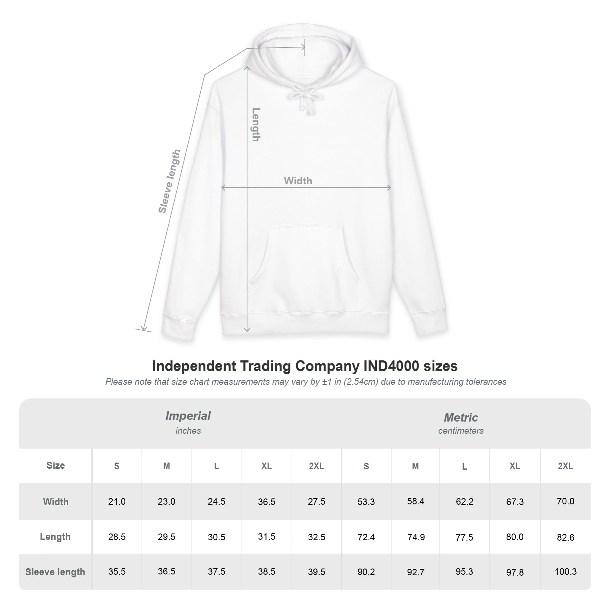 HESI Branded Sweatshirt — Soft Heavyweight Hooded Pullover
