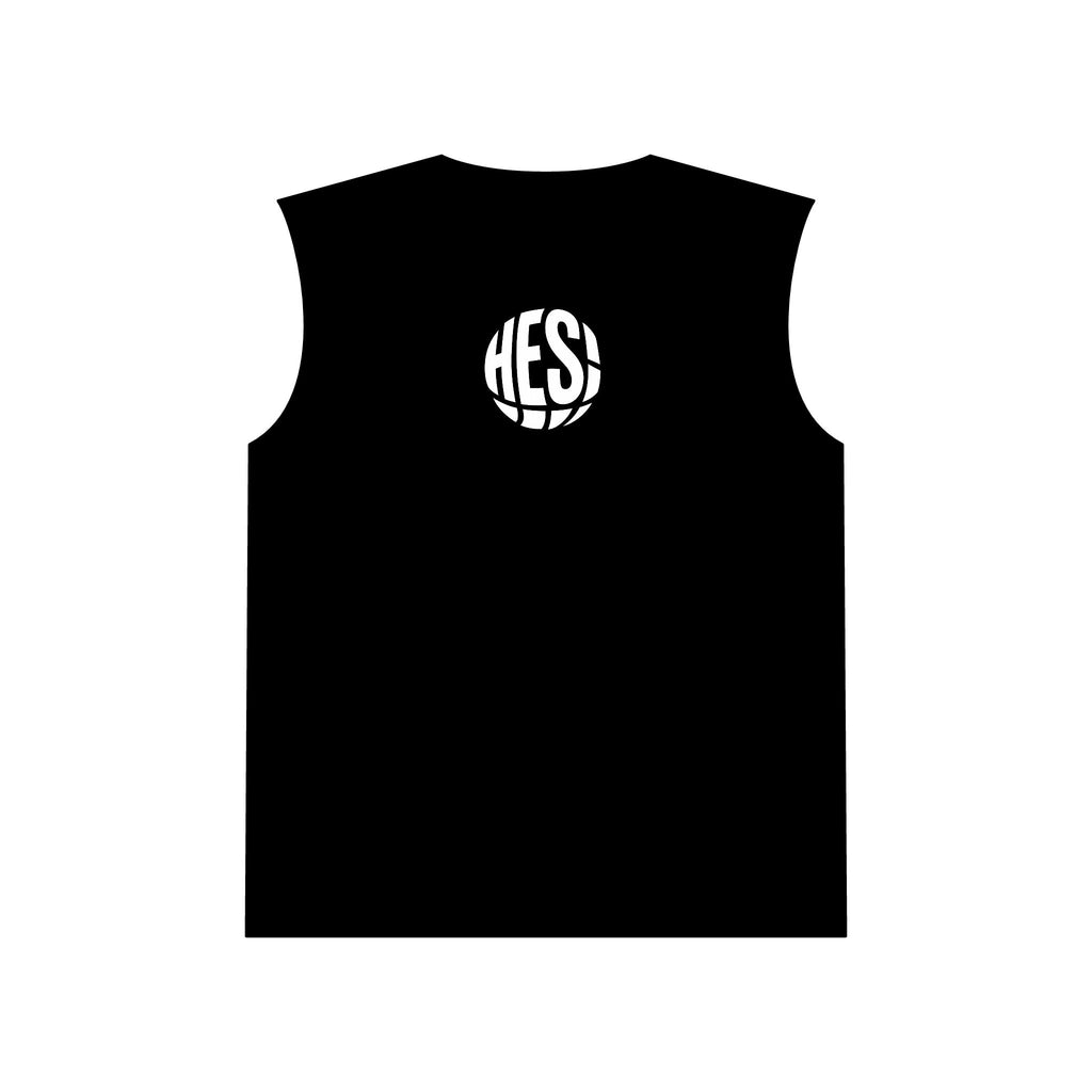 HES! Basketball Logo Muscle Tank