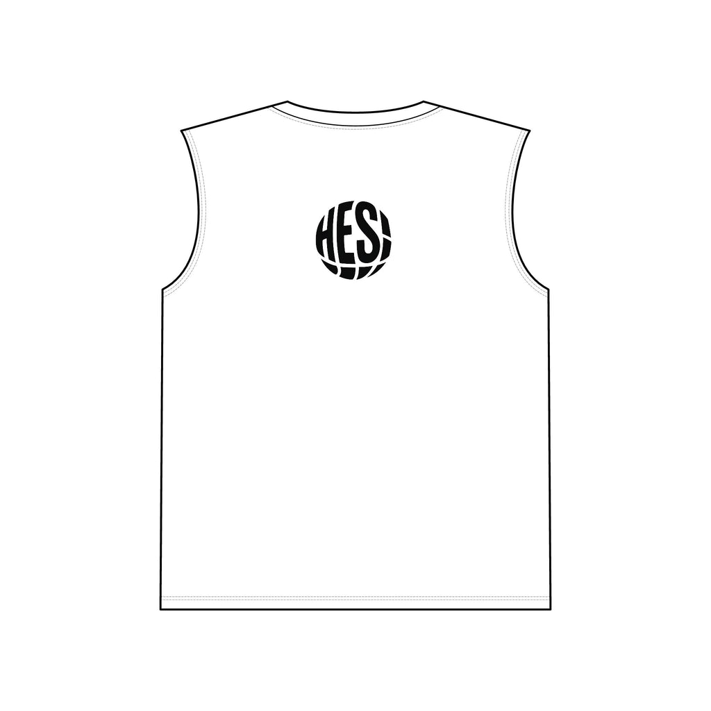 HES! Basketball Logo Muscle Tank