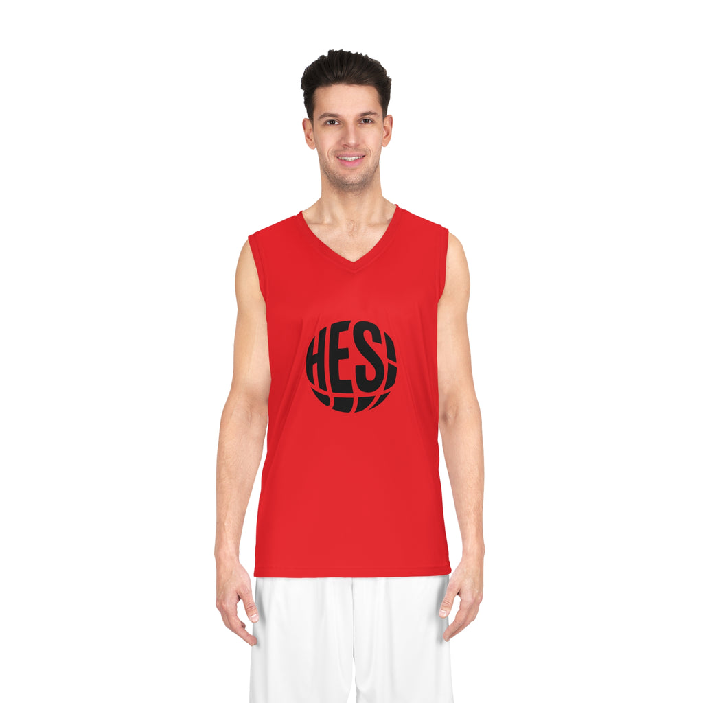 Hesi Logo Basketball Jersey — All-Over Print